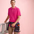 House of Uniforms The Pink Polo Top | Mens Biz Care