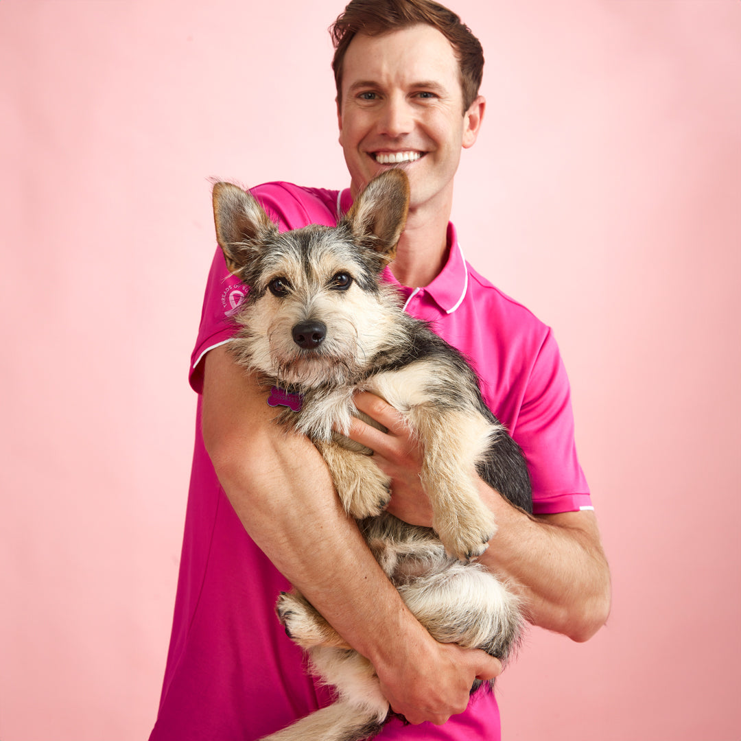 House of Uniforms The Pink Polo Top | Mens Biz Care