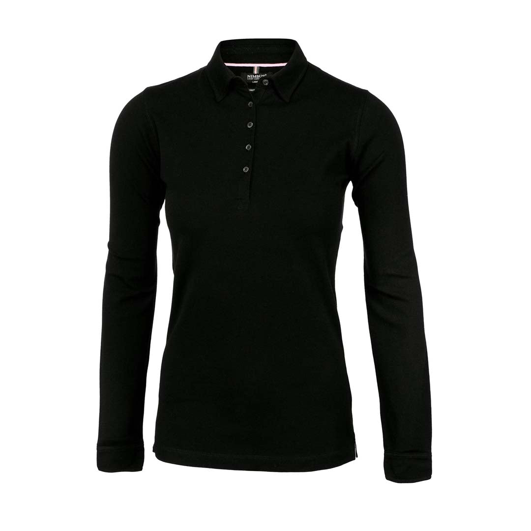 House of Uniforms The Carlington Polo | Ladies Nimbus Black