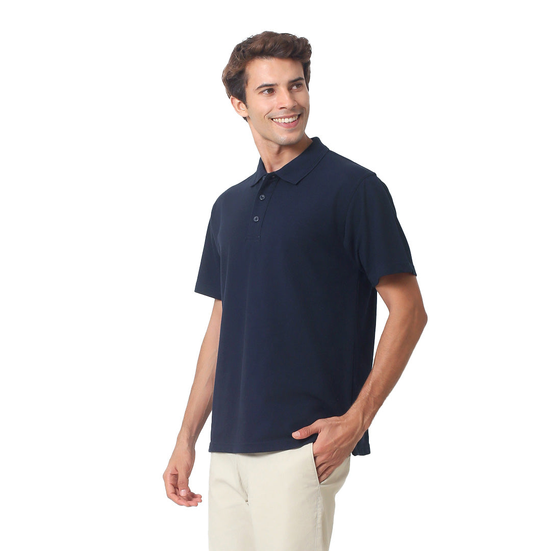 House of Uniforms The Pique Polo | Adults | Short Sleeve | Dark Colours Jbs Wear