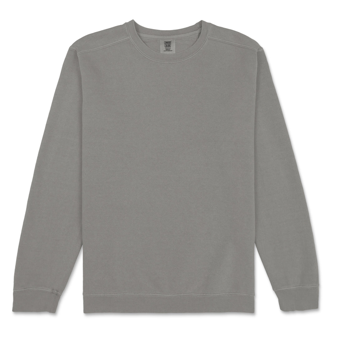 House of Uniforms The Crewneck Sweatshirt | Adults Comfort Colors Grey