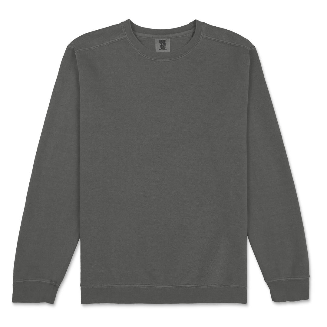 House of Uniforms The Crewneck Sweatshirt | Adults Comfort Colors Pepper