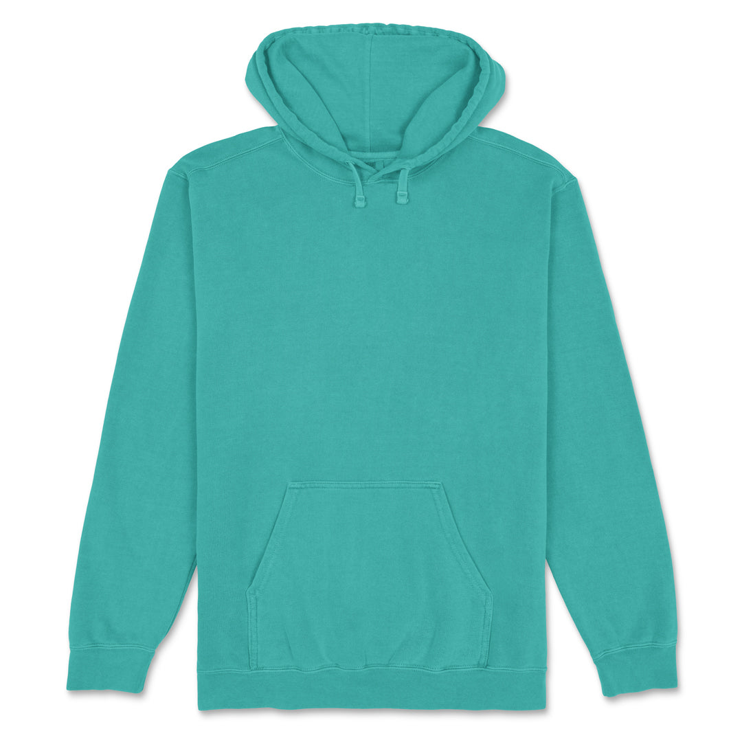 House of Uniforms The Hooded Sweatshirt | Unisex Comfort Colors Seafoam