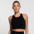 House of Uniforms The Cropped Tank | Ladies Active Basics Black