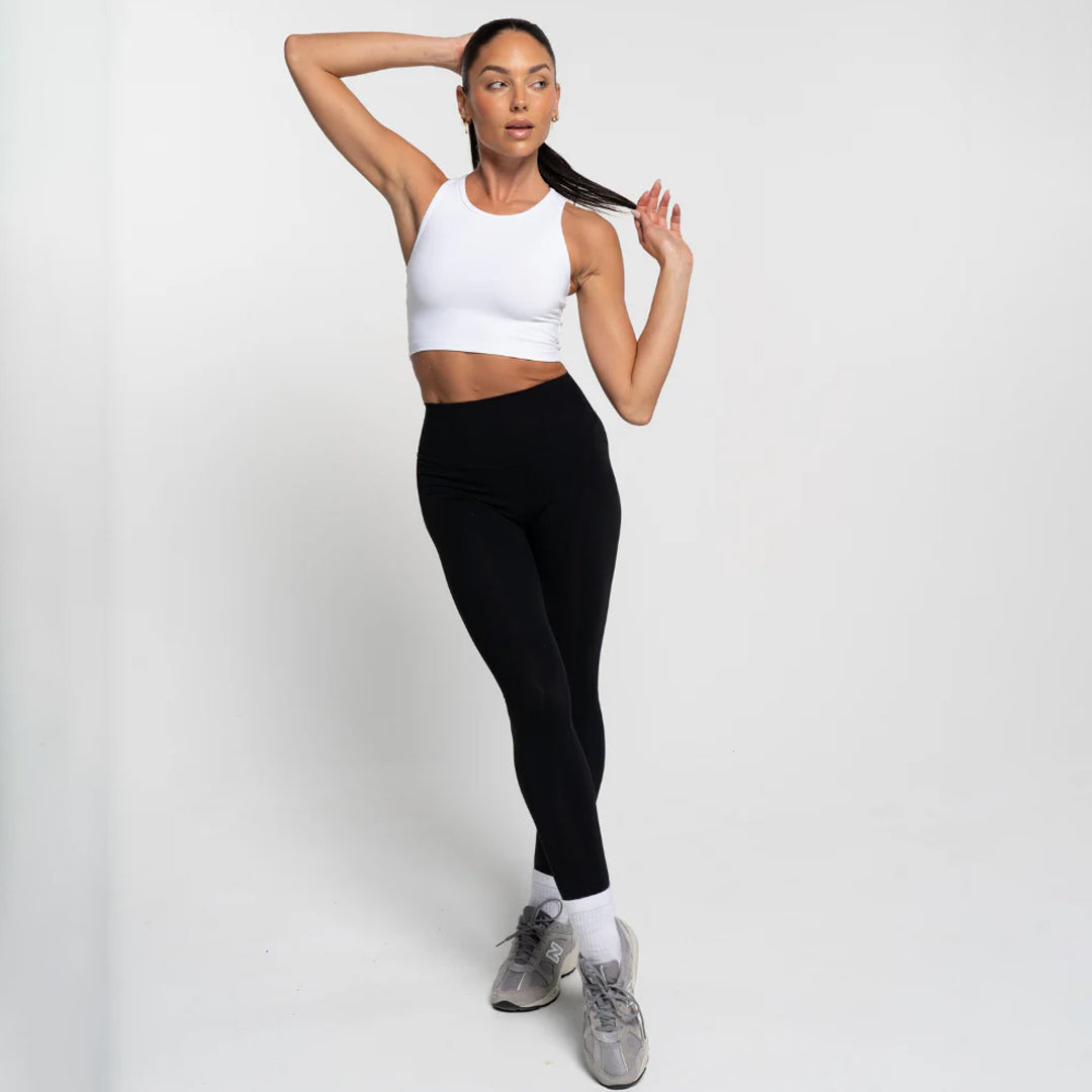 House of Uniforms The Cropped Tank | Ladies Active Basics