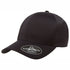 House of Uniforms The Flexfit Delta Cap Flexfit Black