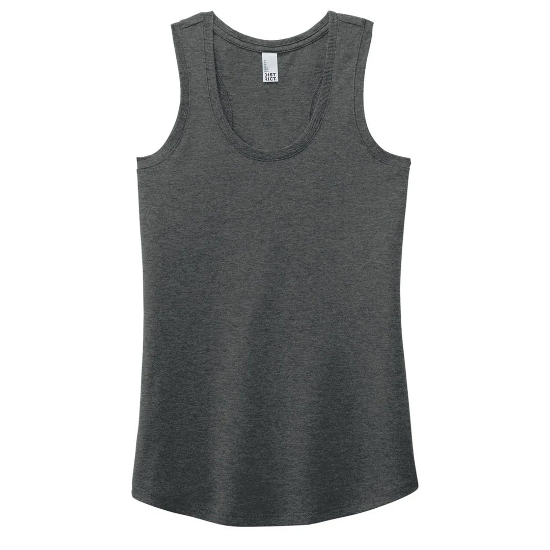 House of Uniforms The Racer Back Tank | Ladies District Black Marle