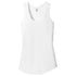 House of Uniforms The Racer Back Tank | Ladies District White