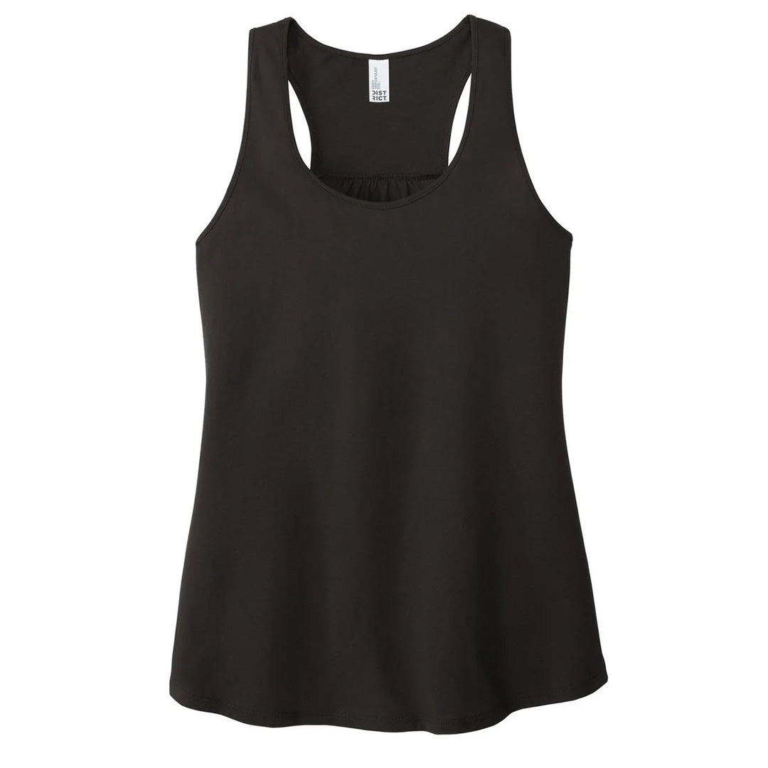 House of Uniforms The Gathered Back Tank | Ladies District Black