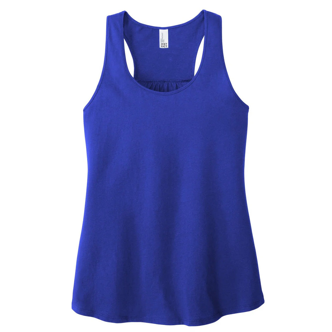 House of Uniforms The Gathered Back Tank | Ladies District Royal