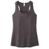 House of Uniforms The Gathered Back Tank | Ladies District Charcoal Marle