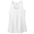 House of Uniforms The Gathered Back Tank | Ladies District White