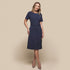 House of Uniforms The Larson Midi Dress Gloweave
