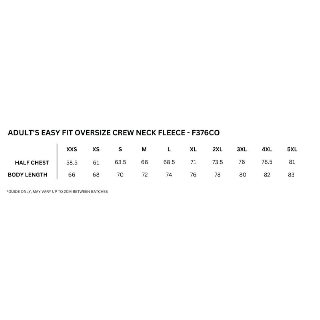 House of Uniforms The Easy Fit Crew Neck Fleece Jumper | Adults Ramo