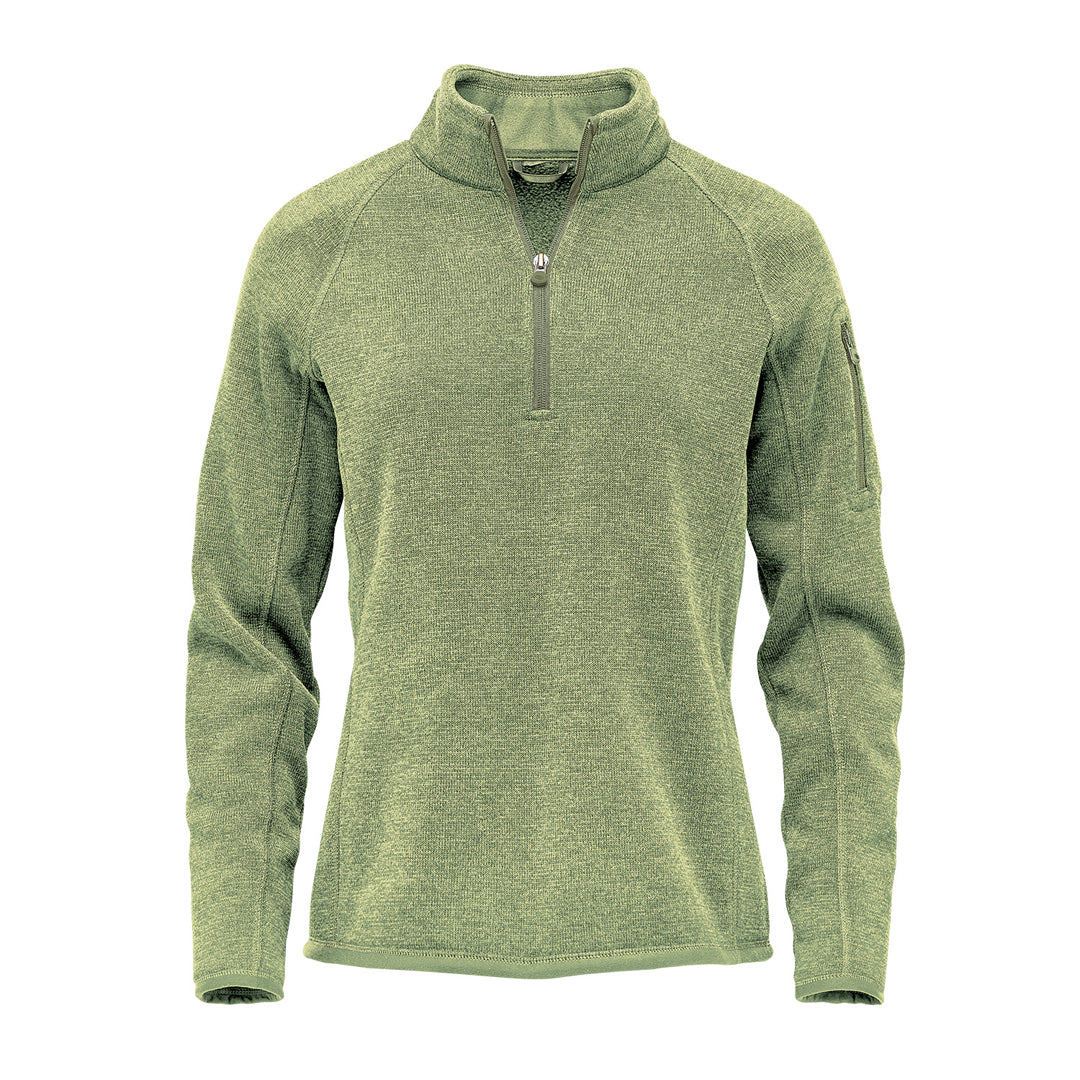 House of Uniforms The Avalanche 1/4 Zip Jumper | Ladies Stormtech Sage