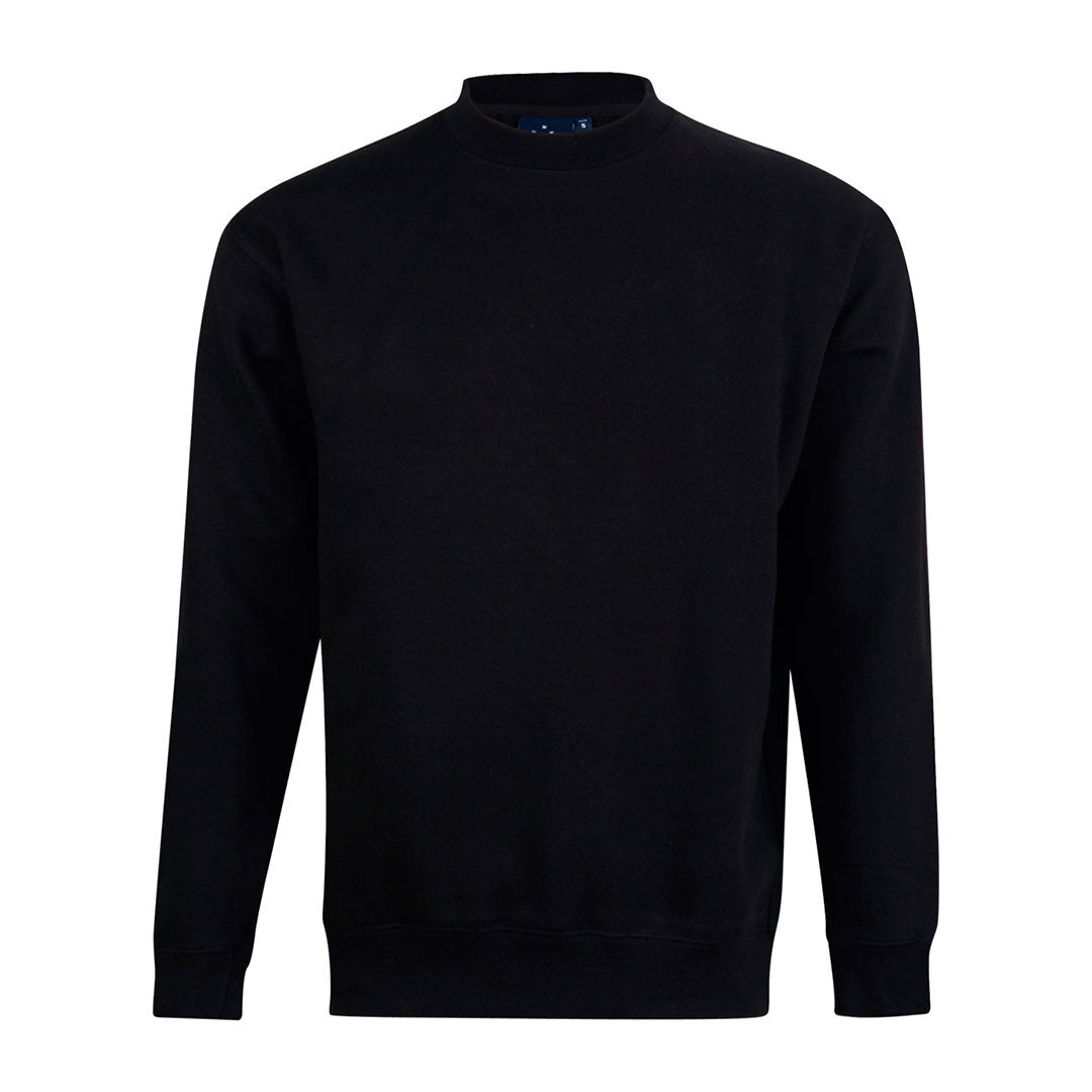 House of Uniforms The Eagle Fleece Jumper | Kids Winning Spirit Black