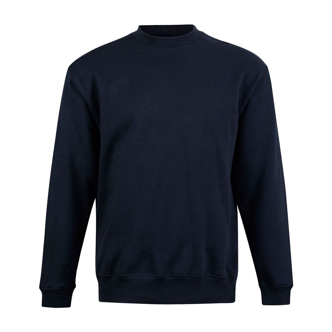House of Uniforms The Eagle Fleece Jumper | Kids Winning Spirit Navy