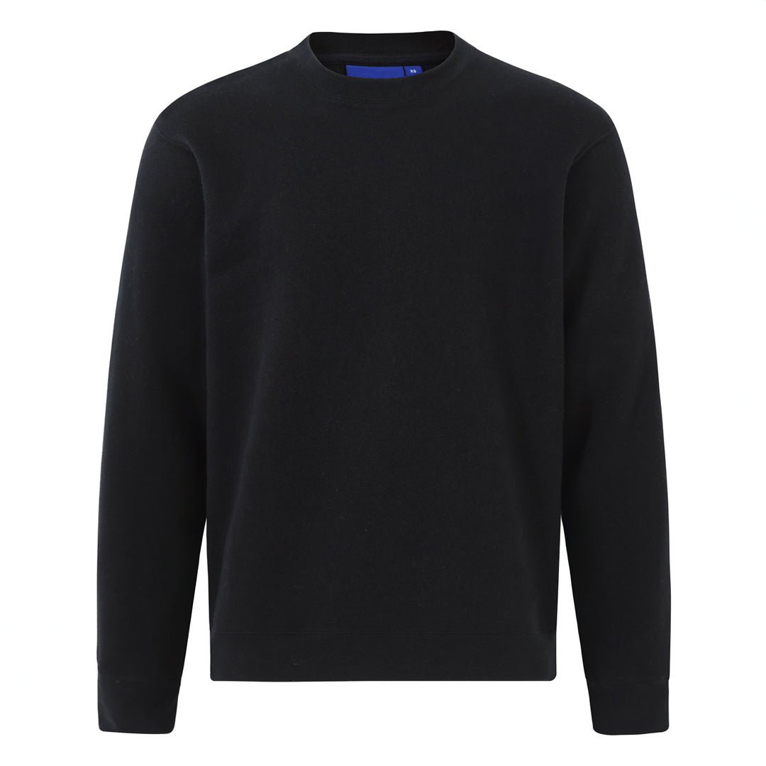 House of Uniforms The Eagle Fleece Jumper | Adults Winning Spirit Black