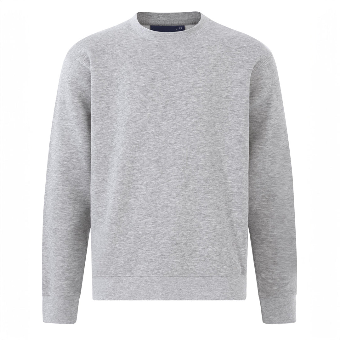 House of Uniforms The Eagle Fleece Jumper | Adults Winning Spirit Grey Marle