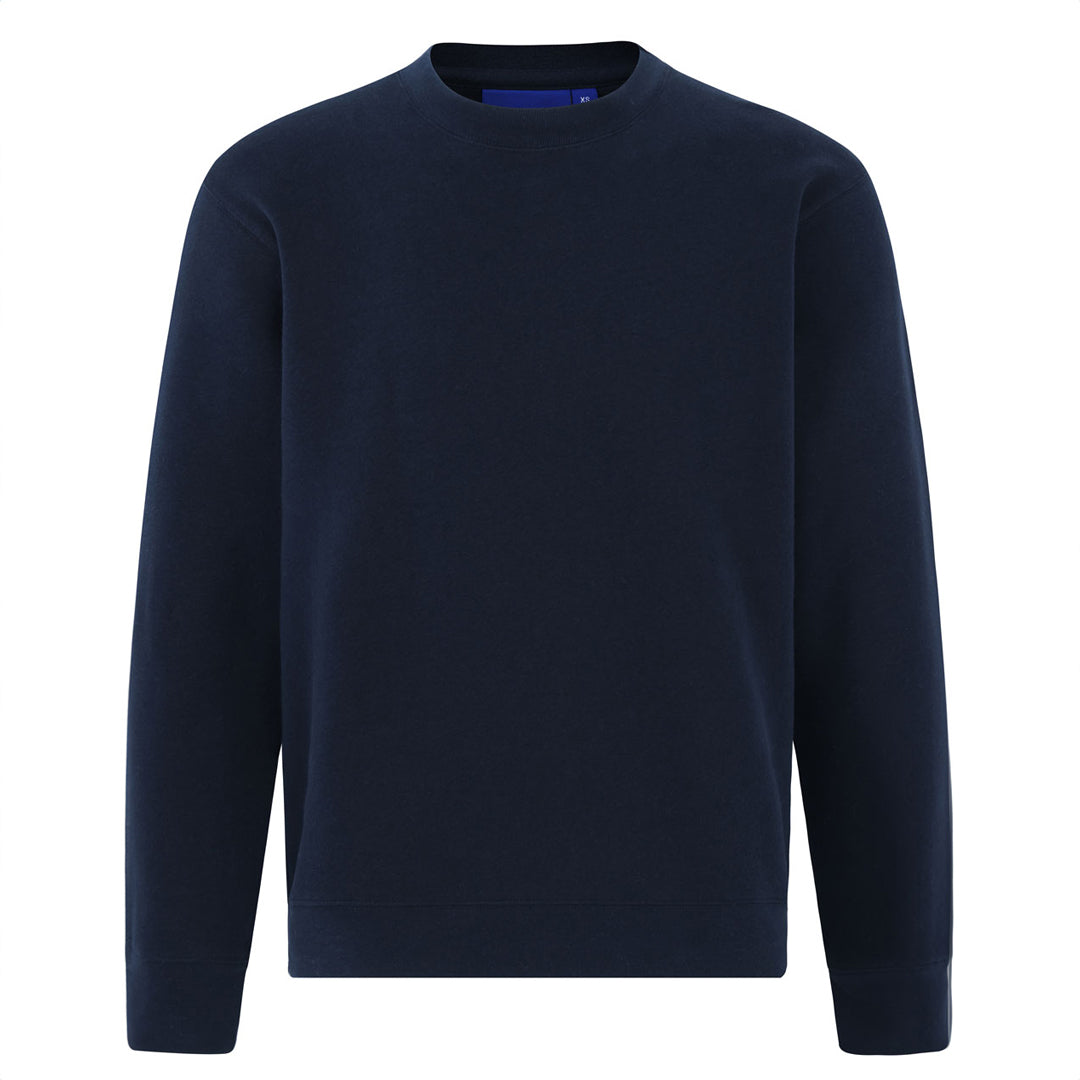 House of Uniforms The Eagle Fleece Jumper | Adults Winning Spirit Navy
