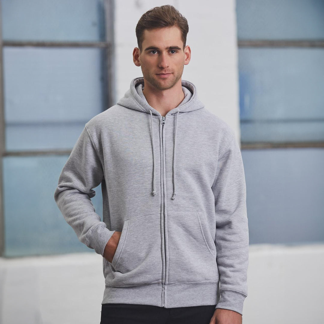 House of Uniforms The Double Bay Full Zip Hoodie | Mens Winning Spirit