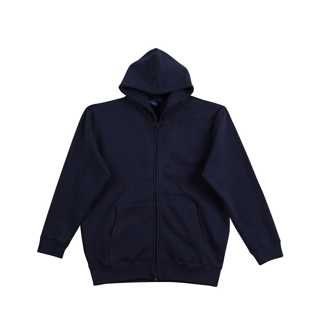 House of Uniforms The Double Bay Full Zip Hoodie | Kids Winning Spirit Navy