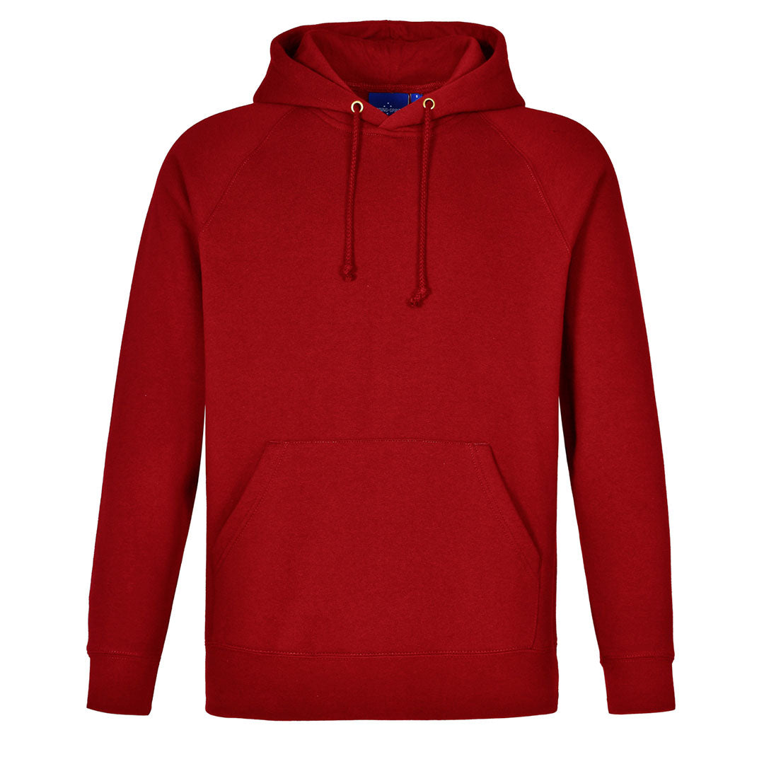House of Uniforms The Warm Hug Hoodie | Mens Winning Spirit Red
