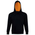 House of Uniforms The Passion Contrast Hoodie | Kids Winning Spirit Black/Gold
