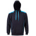 House of Uniforms The Croxton Contrast Hoodie | Adults Winning Spirit Navy/Aqua