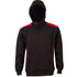 House of Uniforms The Croxton Contrast Hoodie | Kids Winning Spirit Black/Red