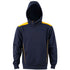 House of Uniforms The Croxton Contrast Hoodie | Kids Winning Spirit Navy/Gold