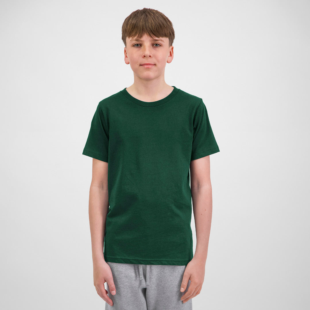 House of Uniforms The Basis Tee | Short Sleeve | Youth Goodmates Forest