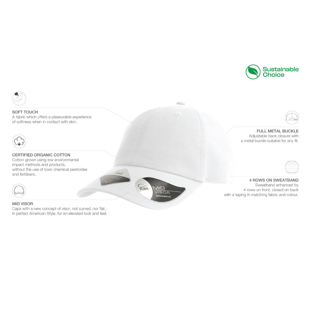 House of Uniforms The Fraser Organic Cap | Atlantis Atlantis Headwear