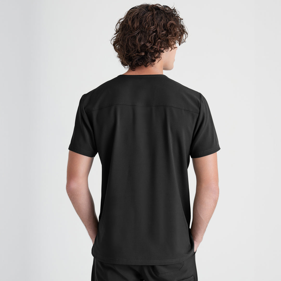 House of Uniforms The Journey Top | Mens | Greys Anatomy Evolve Greys Anatomy by Barco