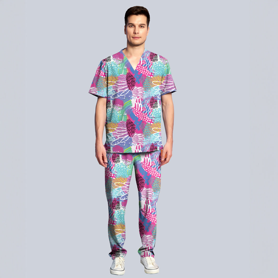 House of Uniforms The Scrubness Printed Scrub Pant | Adults Scrubness