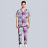 House of Uniforms The Scrubness Printed Scrub Top | Mens Scrubness
