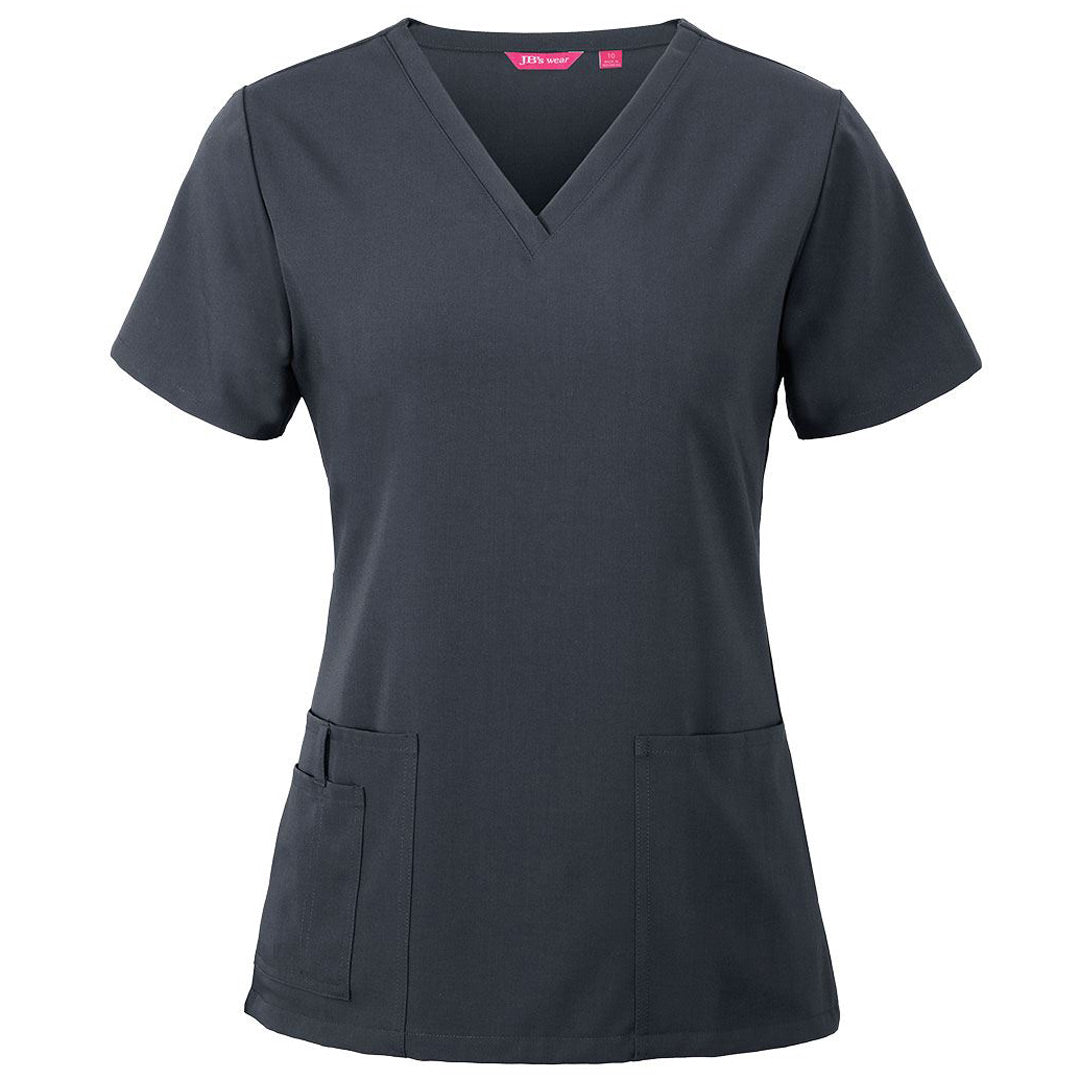 House of Uniforms The Nu Scrub Top | Ladies Jbs Wear Graphite