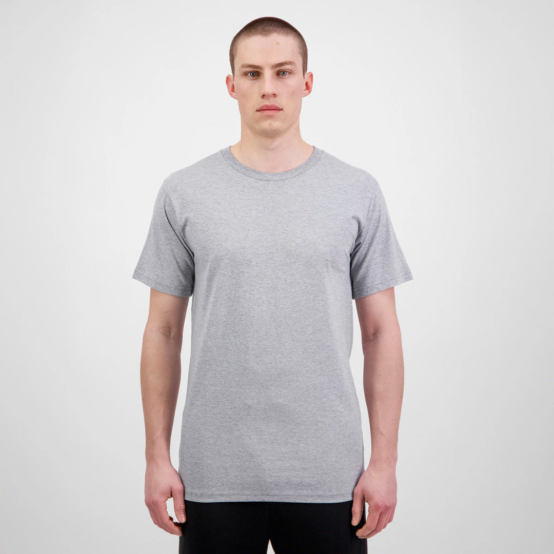 House of Uniforms The Basis Tee | Short Sleeve | Mens Goodmates Grey Marle
