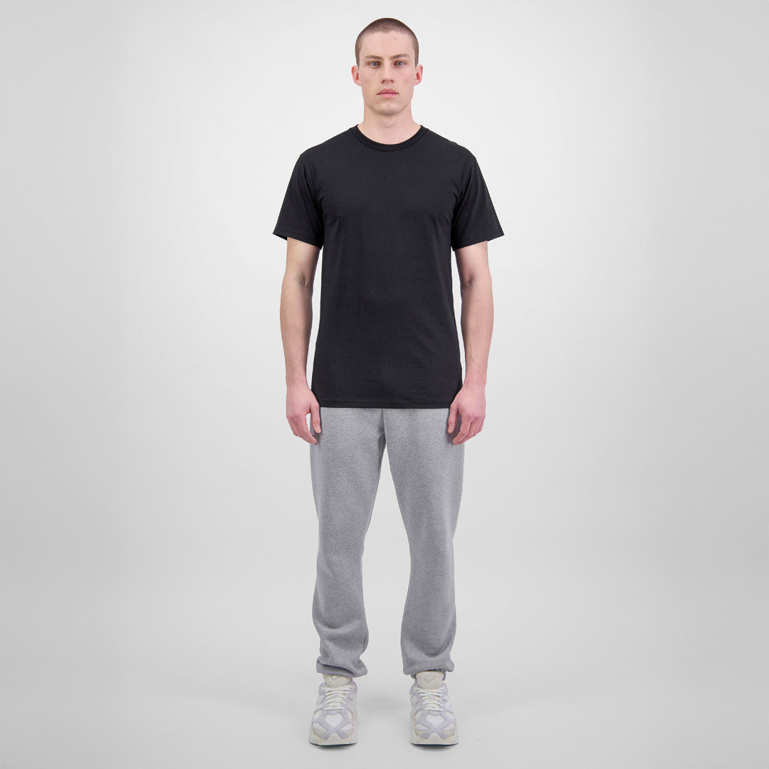 House of Uniforms The Basis Track Pant | Mens Goodmates Grey Marle