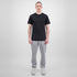 House of Uniforms The Basis Track Pant | Mens Goodmates Grey Marle