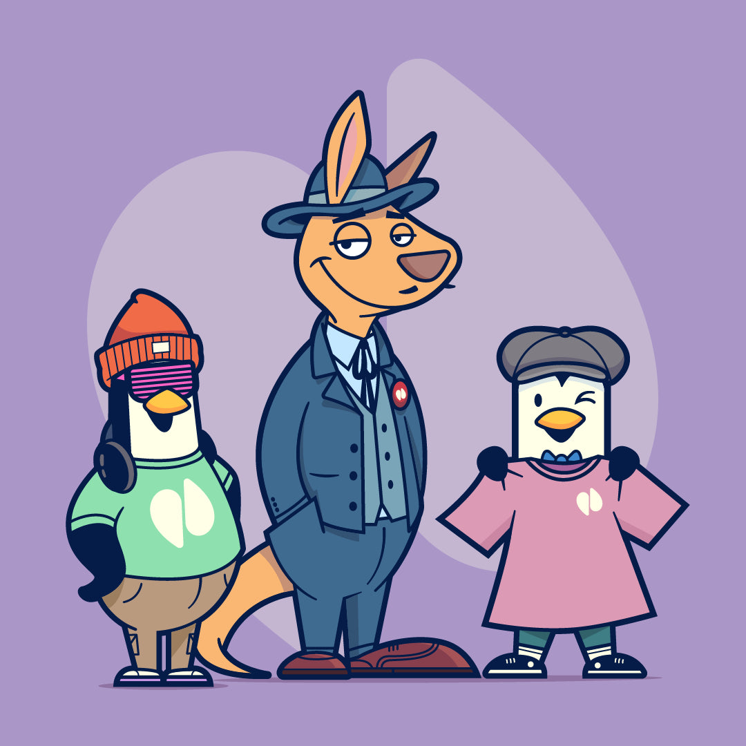 House of Uniforms Events Merch Uniforms Hero Character Trio