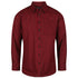 House of Uniforms The Barrett Shirt | Mens | Long Sleeve Identitee Red/Black Check