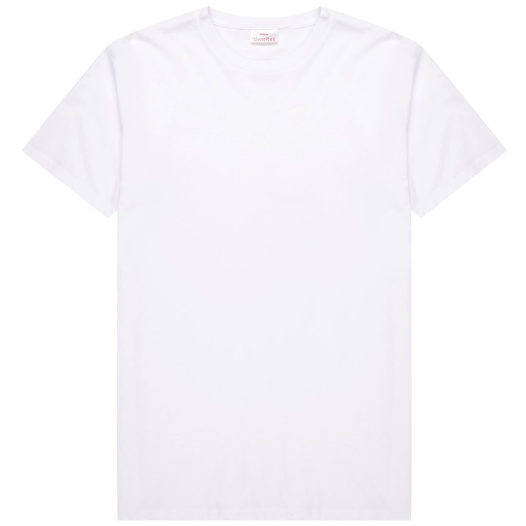 House of Uniforms The Benny Tee | Mens Identitee White