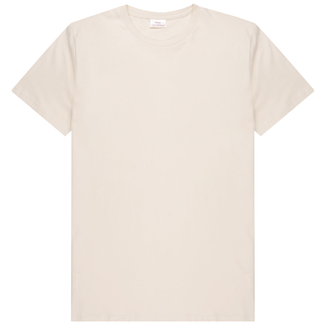 House of Uniforms The Benny Tee | Mens Identitee Ecru