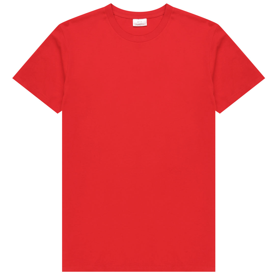 House of Uniforms The Benny Tee | Mens Identitee Red