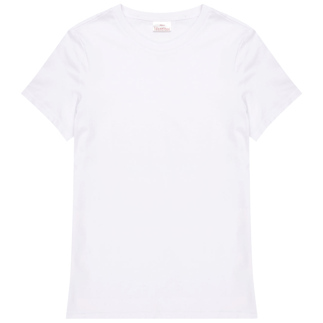 House of Uniforms The Ella Tee | Ladies Identitee White