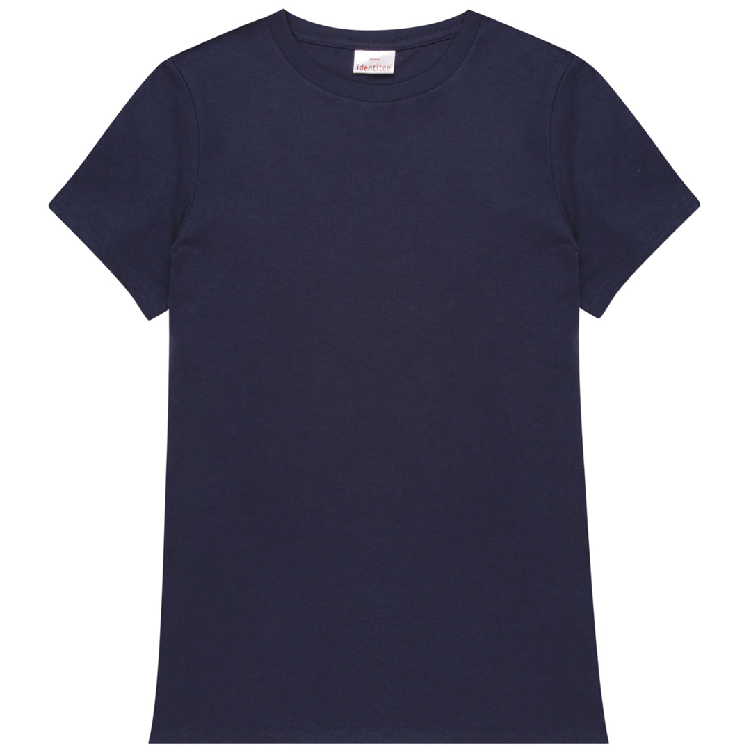 House of Uniforms The Ella Tee | Ladies Identitee Navy