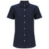 House of Uniforms The Floyd Shirt | Ladies | Short Sleeve Identitee Navy