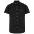 House of Uniforms The Floyd Shirt | Mens | Short Sleeve Identitee Black