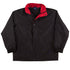 House of Uniforms The Stadium Jacket | Kids Winning Spirit Black/Red